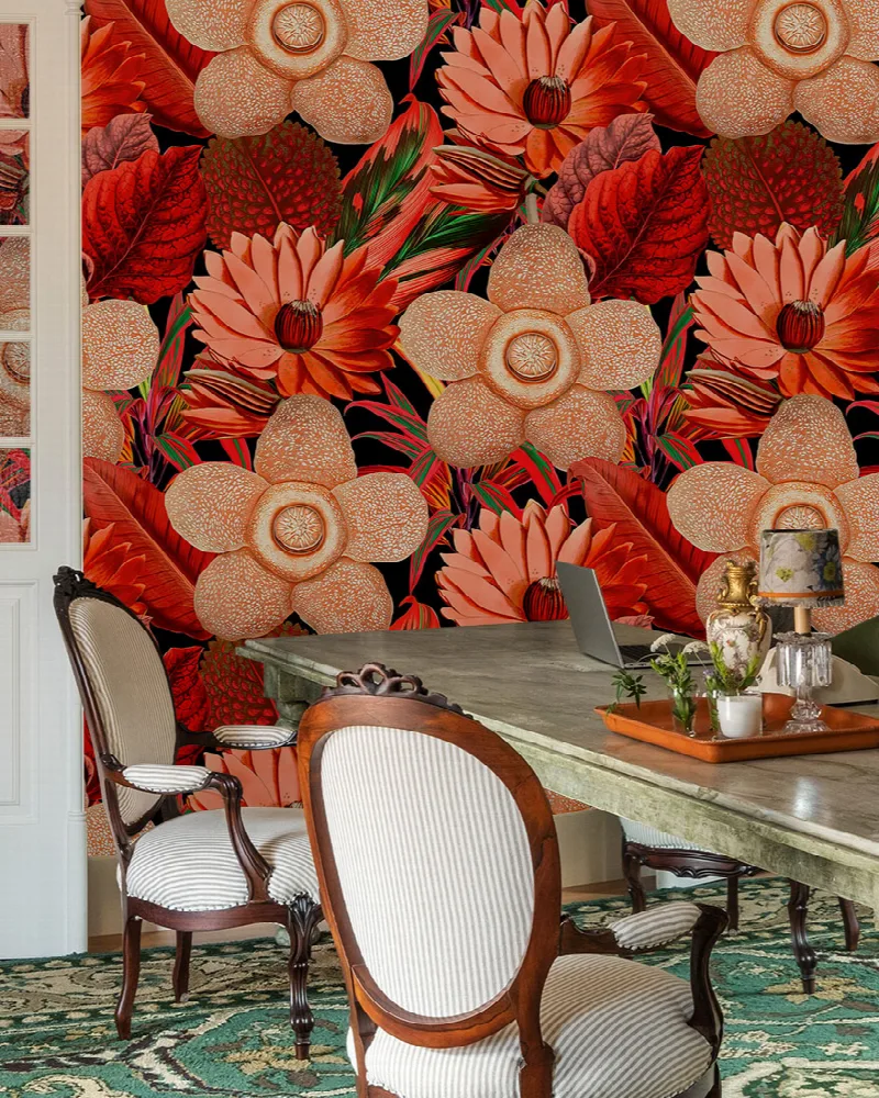 Gildmere Passage Floral Wallpaper