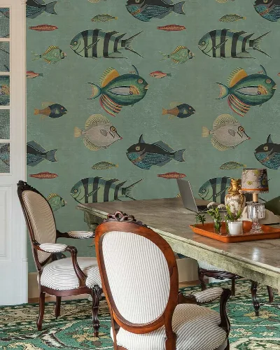 Dovewick Prelude Marine Wallpaper