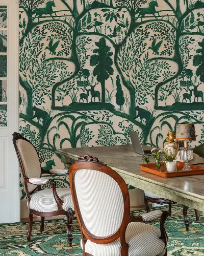 Halewood Solace Woodland Wallpaper