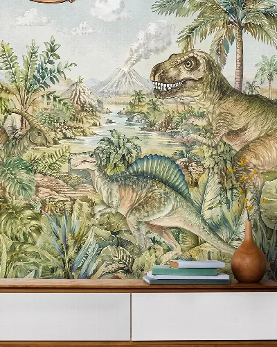 Wrenley Vista Dinosaur Wallpaper