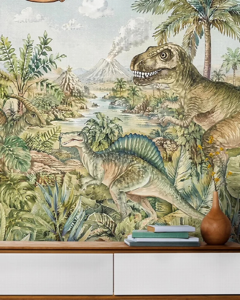 Wrenley Vista Dinosaur Wallpaper