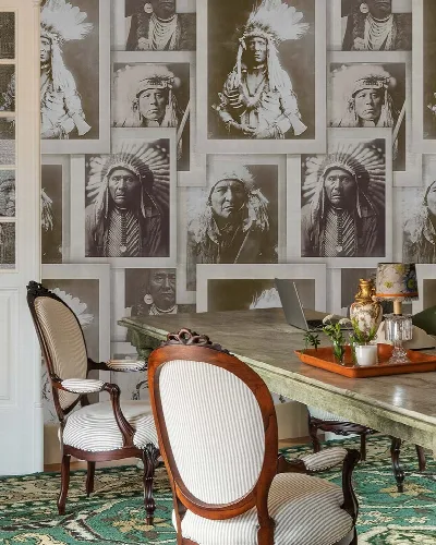 Bellora Tableau Geometric Wallpaper