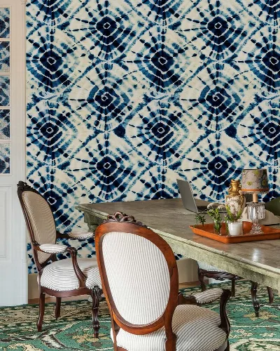Elowen Vista Geometric Wallpaper
