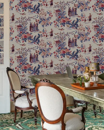 Quenora Solace Architectural Wallpaper — Ivory