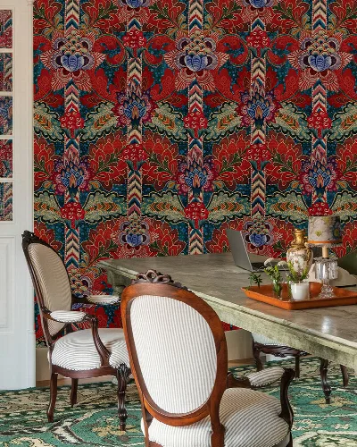 Iverley Tableau Geometric Wallpaper