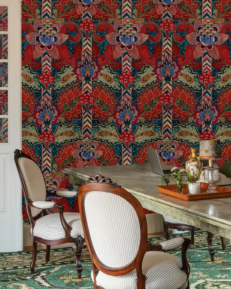 Iverley Tableau Geometric Wallpaper