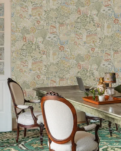 Roskell Serenade Floral Wallpaper