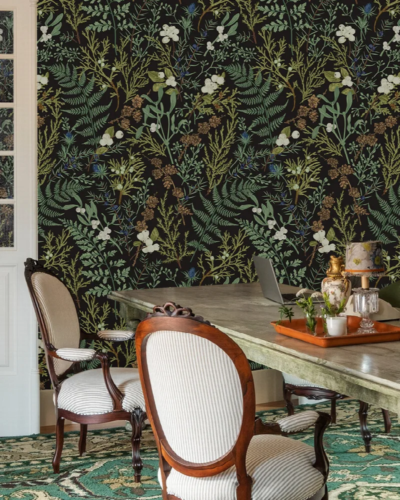 Umbervale Echo Tropical Wallpaper