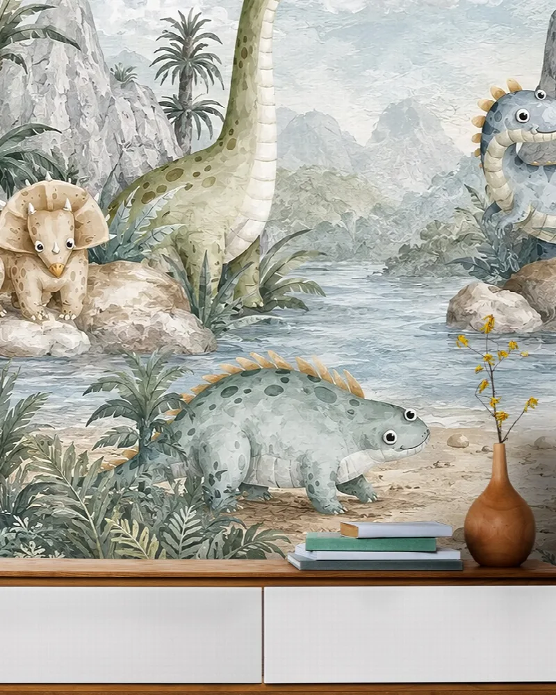 Wrenley Reverie Dinosaur Wallpaper
