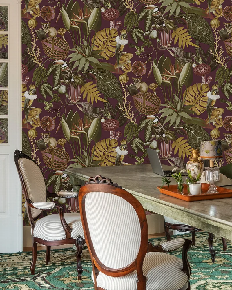 Orlena Folio Tropical Wallpaper