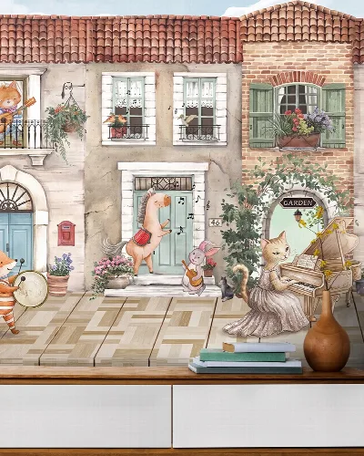 Yarrowmere Daydream Animal Adventure Wallpaper
