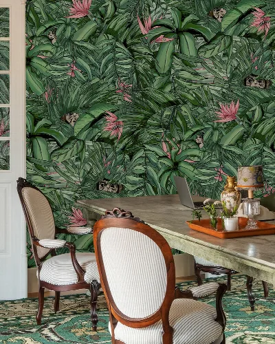 Merevale Haven Tropical Wallpaper