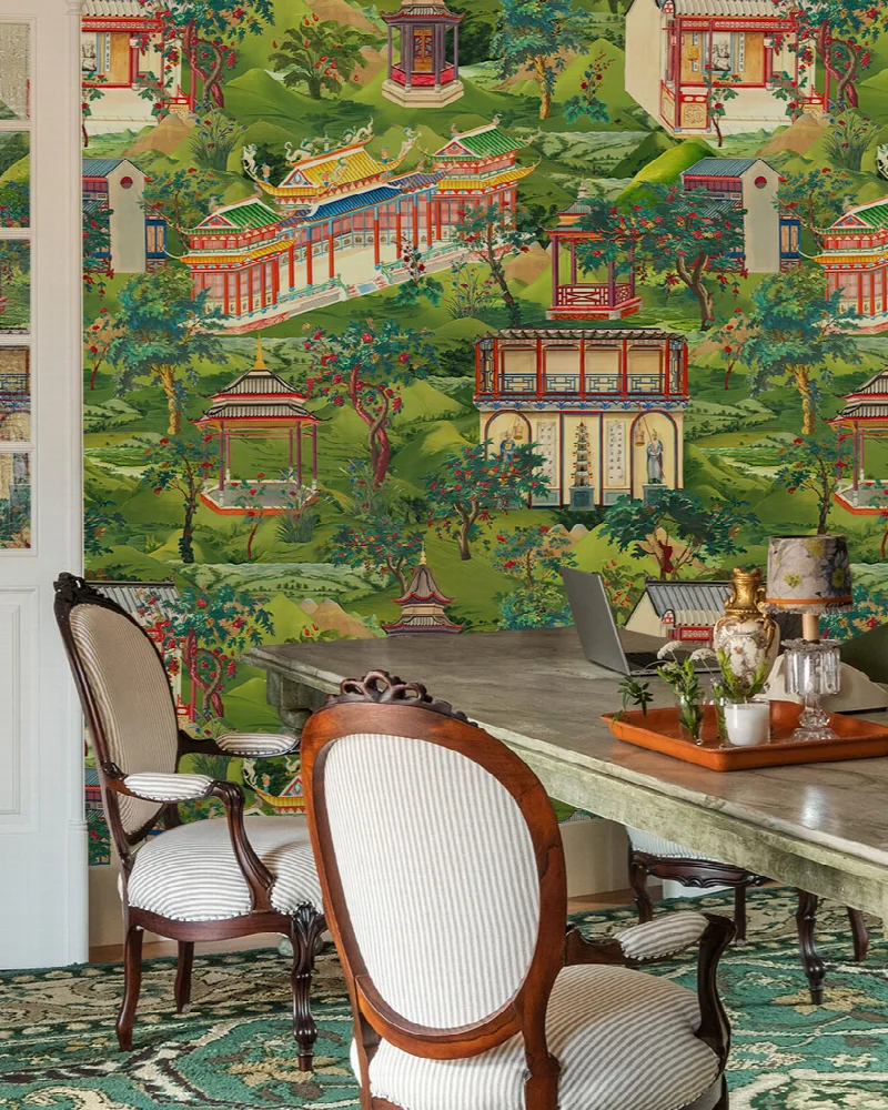 Iverley Whim Chinoiserie Wallpaper