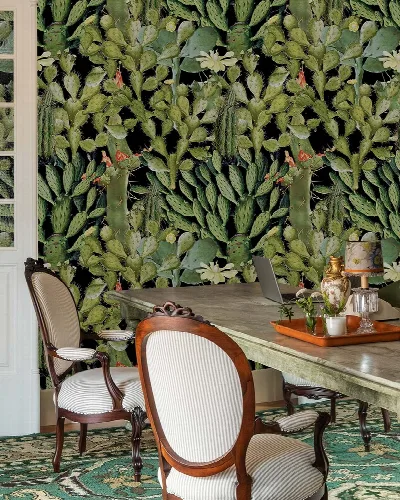 Dovewick Rhapsody Botanical Wallpaper