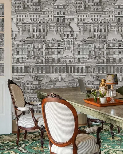Avelune Solace Architectural Wallpaper