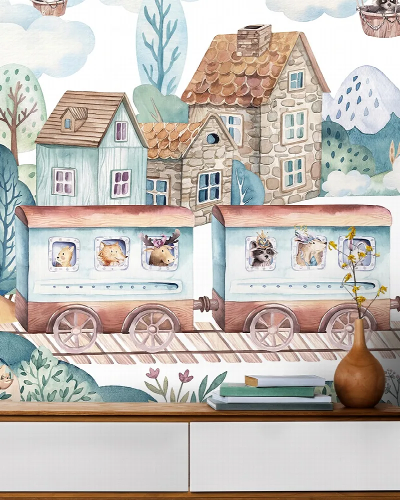 Wrenley Daydream Animal Adventure Wallpaper