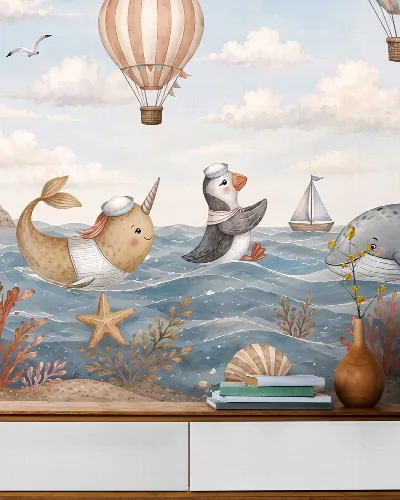 Yarrowmere Haven Ocean Kids Wallpaper