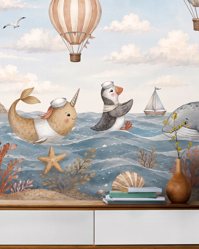 Yarrowmere Haven Ocean Kids Wallpaper