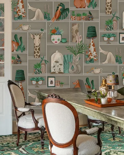 Merevale Muse Illustrative Wallpaper