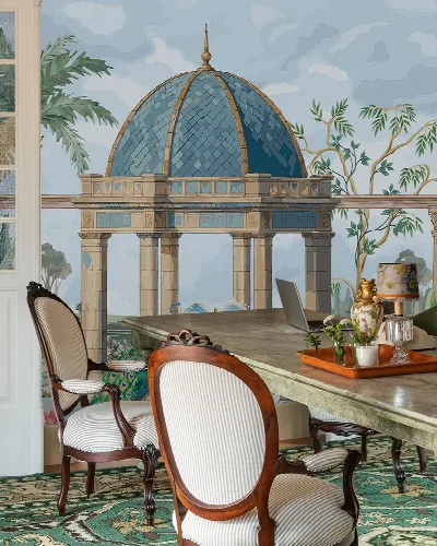 Umbervale Whim Architectural Wallpaper