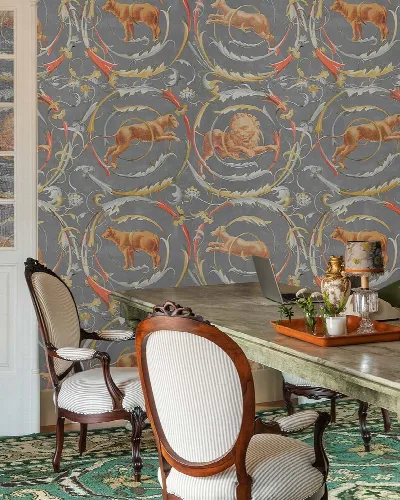 Dovewick Verse Botanical Wallpaper