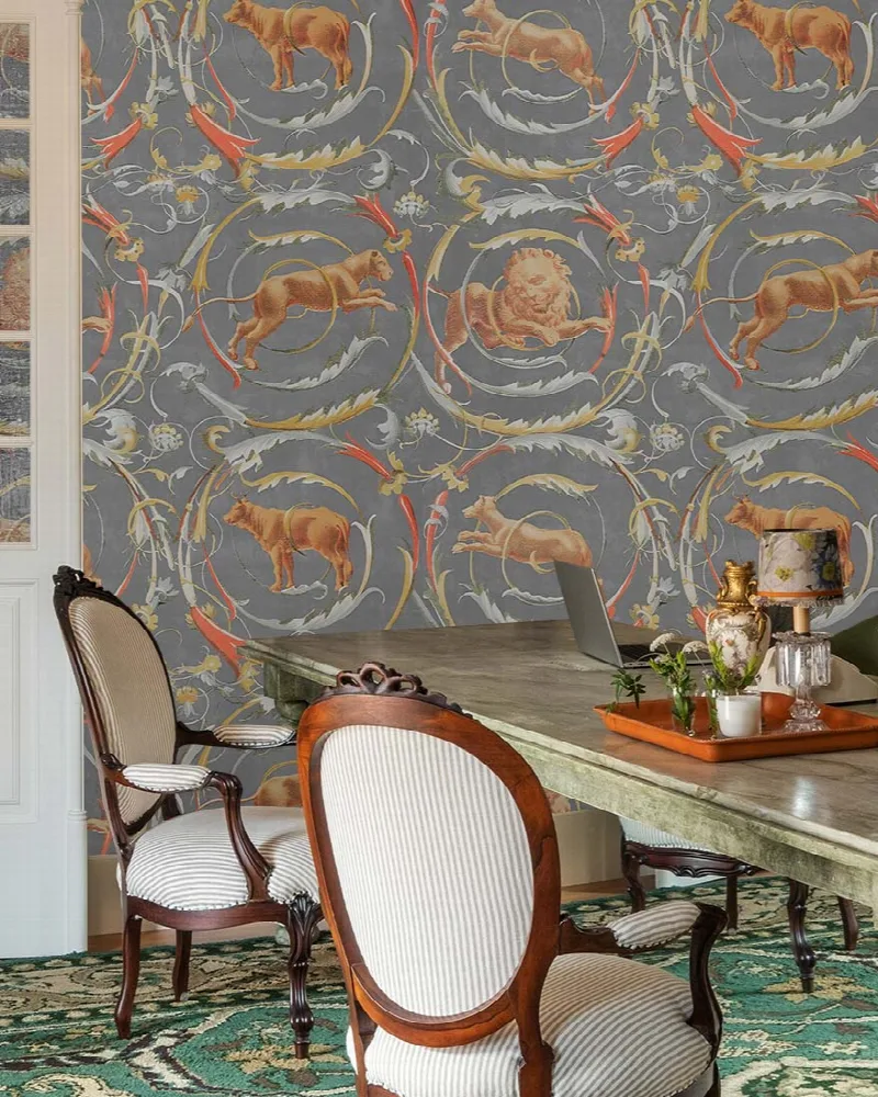 Dovewick Verse Botanical Wallpaper