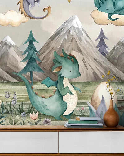 Wrenley Atelier Fantasy Kids Wallpaper