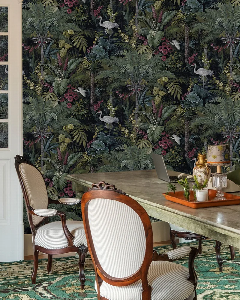 Orlena Rhapsody Tropical Wallpaper