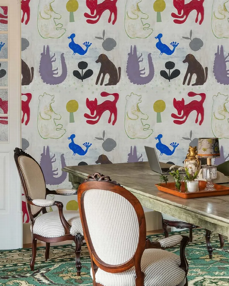 Fenwick Atelier Animal Wallpaper