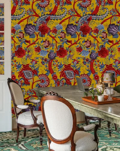 Halewood Drift Ornamental Wallpaper