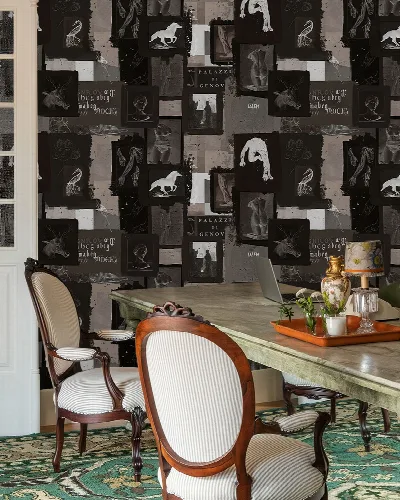 Iverley Serenade Illustrative Wallpaper