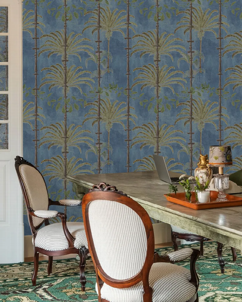 Gildmere Enclave Tropical Wallpaper