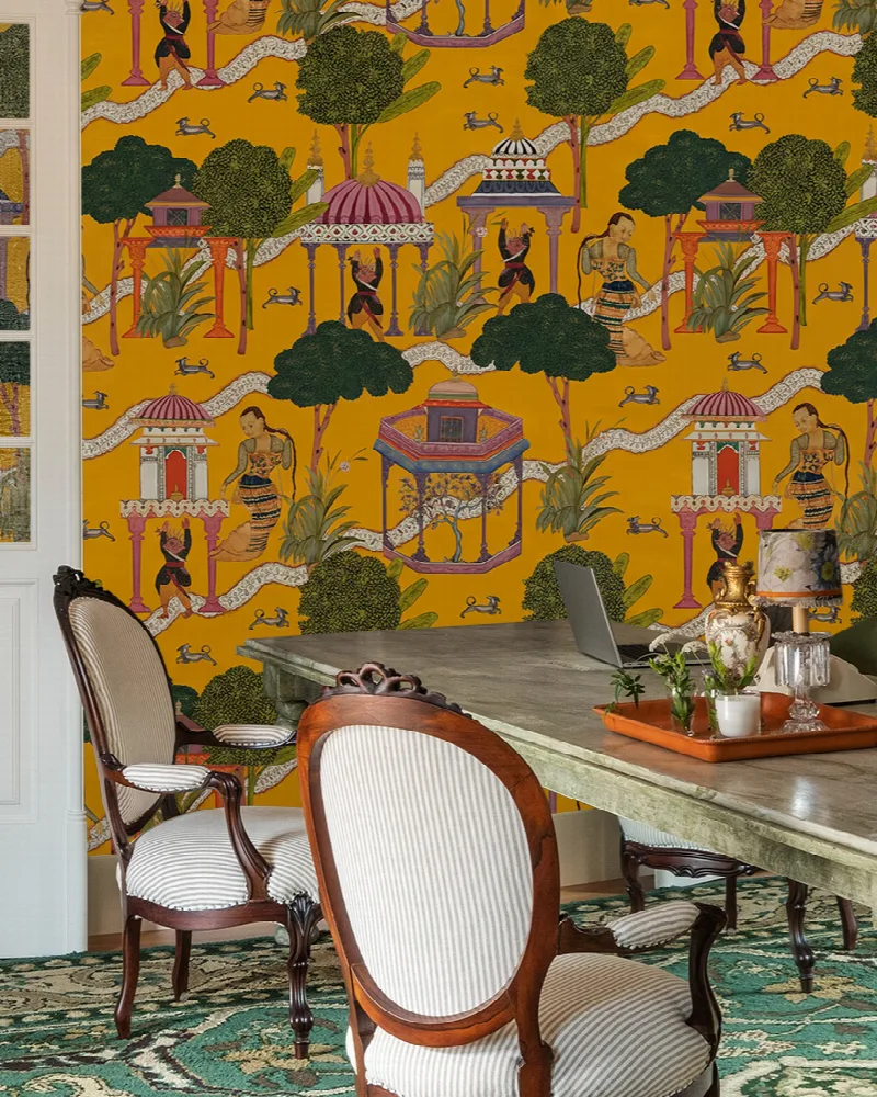 Virelle Haven Architectural Wallpaper