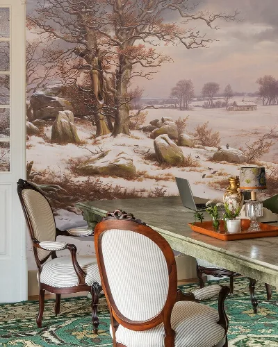 Yarrowmere Drift Scenic Wallpaper