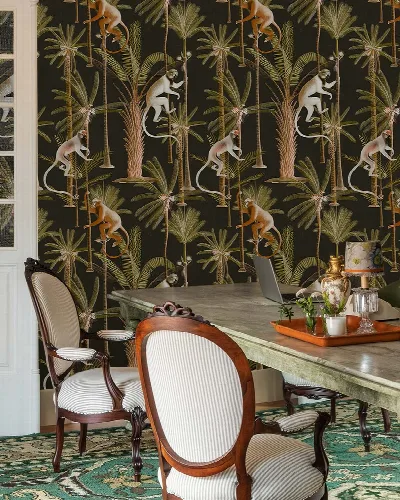Dovewick Vista Tropical Wallpaper