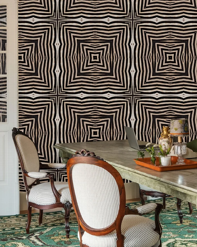 Gildmere Drift Geometric Wallpaper