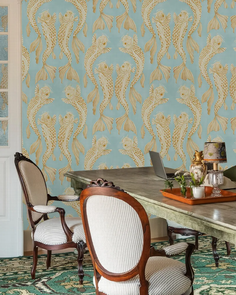 Thistlemere Folio Marine Wallpaper
