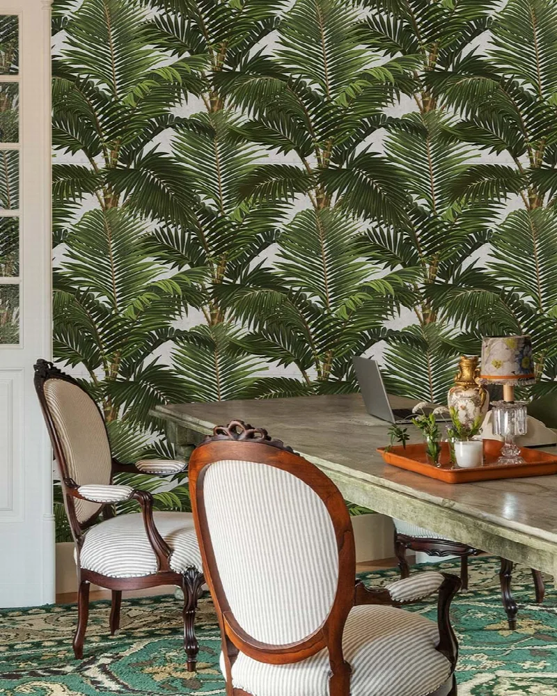 Celandine Journey Tropical Wallpaper