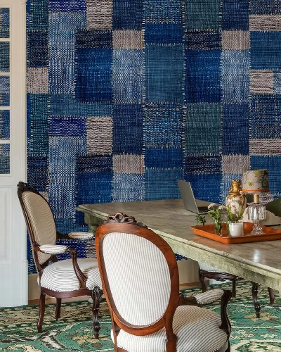 Elowen Keepsake Geometric Wallpaper