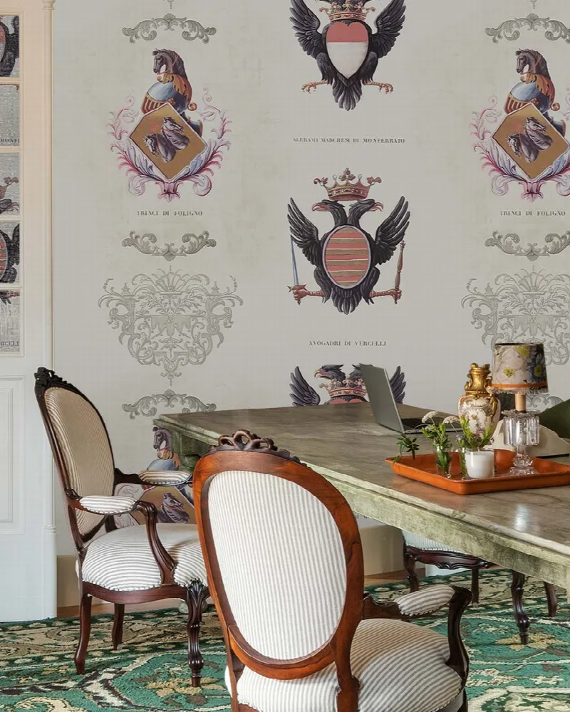 Bellora Verse Folk Art Wallpaper