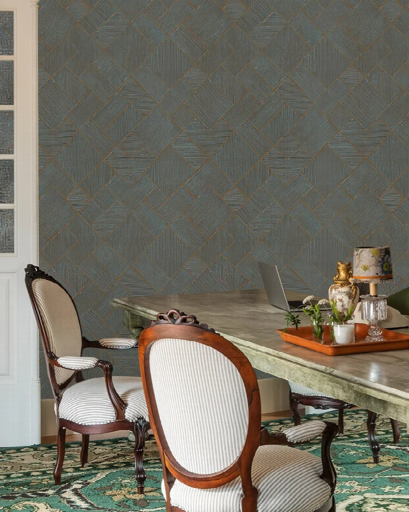 Solenne Reverie Geometric Wallpaper