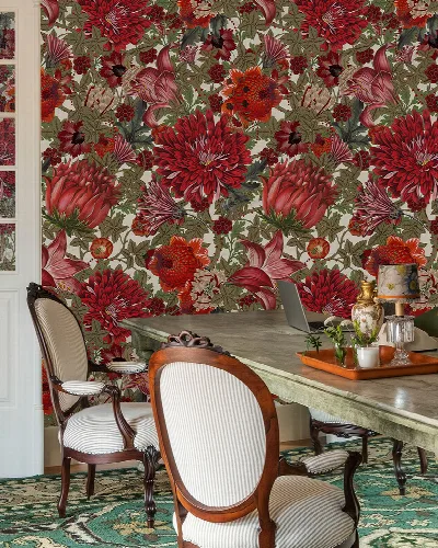 Halewood Chronicle Floral Wallpaper