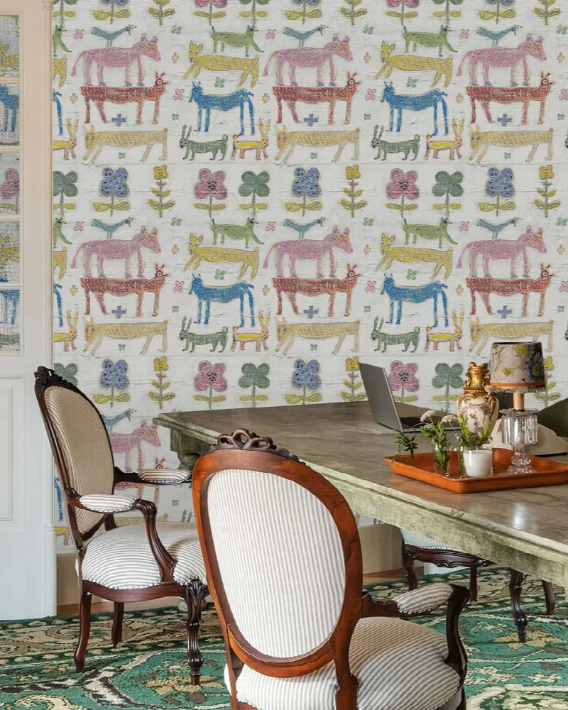 Fenwick Solace Animal Wallpaper