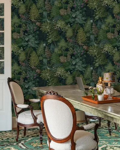 Orlena Tableau Tropical Wallpaper
