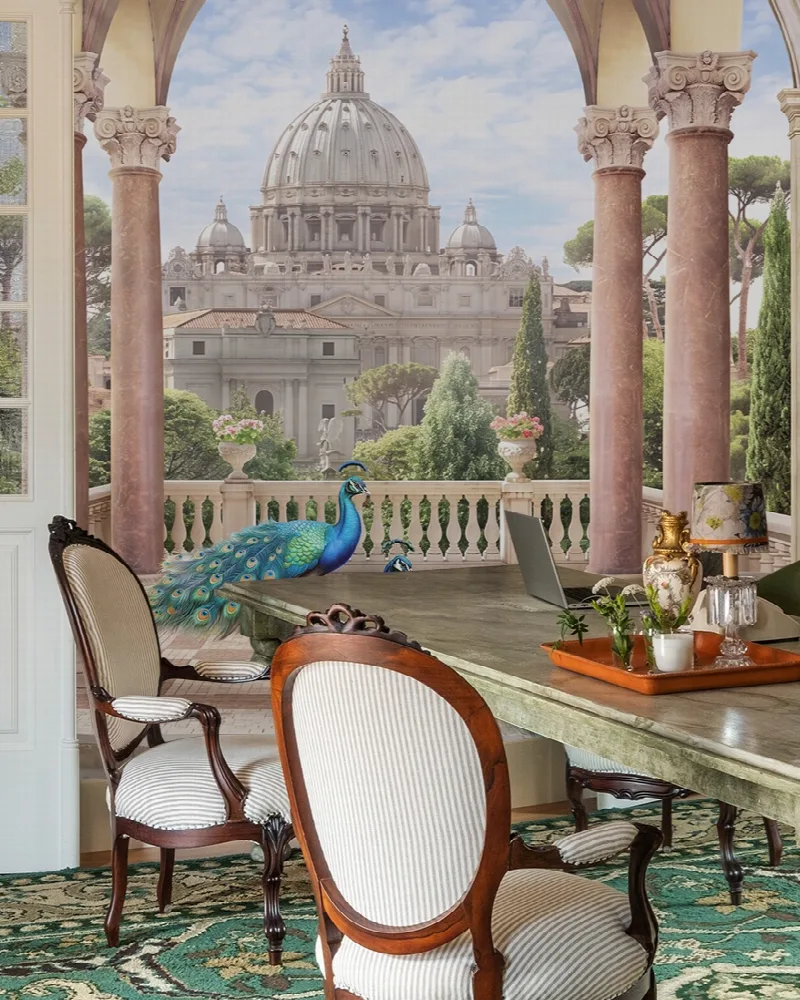 Yarrowmere Muse Architectural Wallpaper