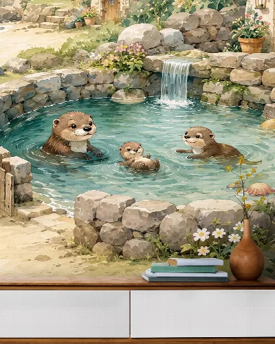Wrenley Rhapsody Ocean Kids Wallpaper