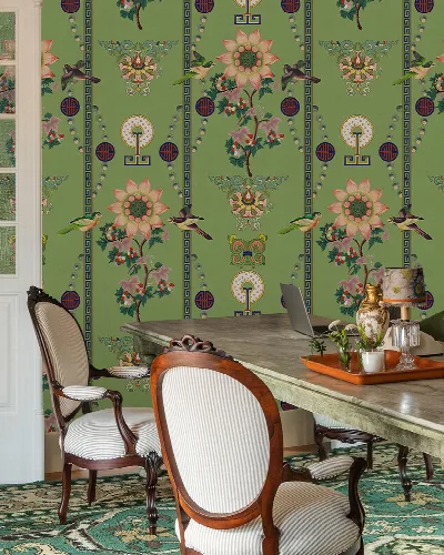 Iverley Cadence Ornamental Wallpaper