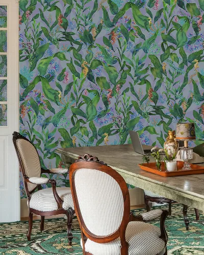 Merevale Solace Marine Wallpaper — Powder Blue
