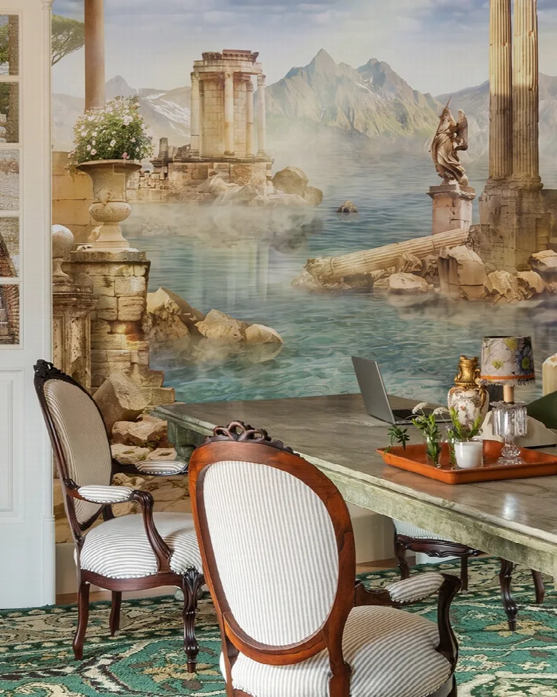 Zephora Story Architectural Wallpaper