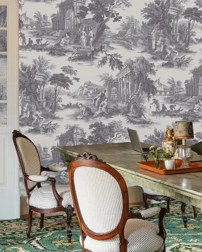 Umbervale Enclave Scenic Wallpaper